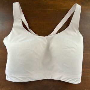 Athleta 38F pink racerback sports bra